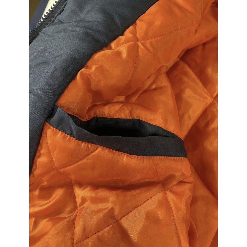NFL DENVER BRONCOS JACKET, Hooded, Sz XXL Blue|Orange|White - Vintage - Picture 9 of 12